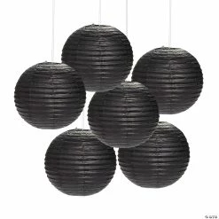 Hot Sale 🛒 12" Solid Color Paper Lanterns - 6 Pc. 🔔