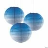 Outlet 🌟 Ombre Hanging Paper Lanterns - 3 Pc. 🤩