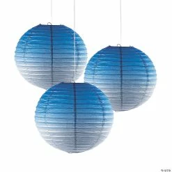Outlet 🌟 Ombre Hanging Paper Lanterns - 3 Pc. 🤩