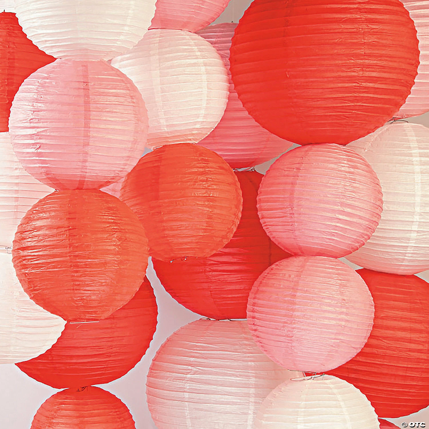 Outlet 𧨠12" Solid Color Paper Lanterns - 6 Pc. π 3 Outlet 𧨠12" Solid Color Paper Lanterns - 6 Pc. π - Image 3