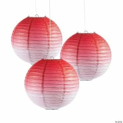 Best deal 🛒 Ombre Hanging Paper Lanterns - 3 Pc. 🥰