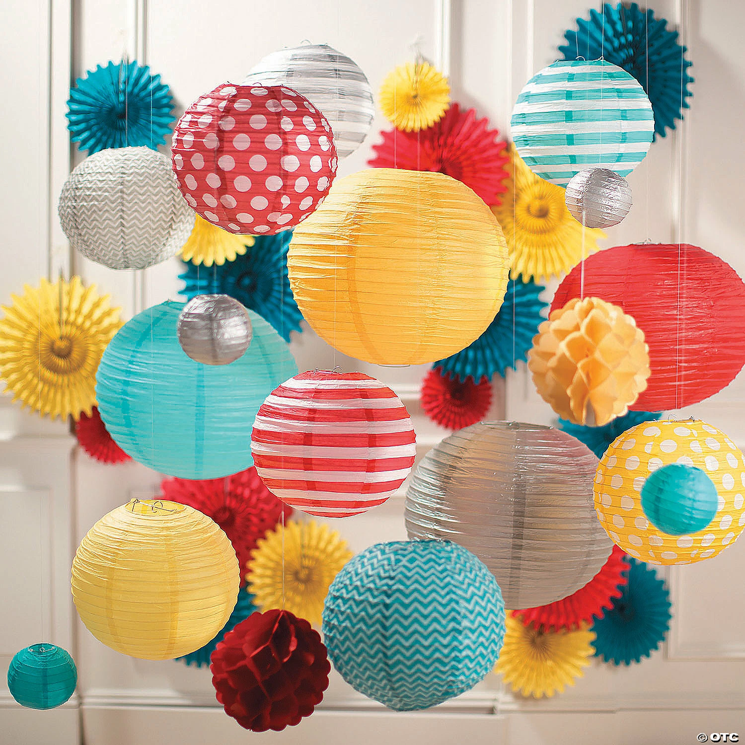 Buy π 12" Solid Color Paper Lanterns - 6 Pc. π― 3 Buy π 12" Solid Color Paper Lanterns - 6 Pc. π― - Image 3
