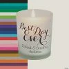Promo 🌟 Personalized Best Day Ever Votive Candle Holders - 12 Pc. 😉