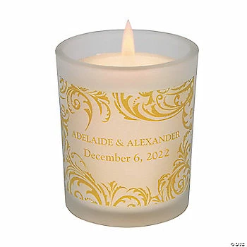 Budget โจ Personalized Fairy Tale Wedding Votive Candle Holders - 12 Pc. ๐ 1 Budget โจ Personalized Fairy Tale Wedding Votive Candle Holders - 12 Pc. ๐