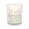 Brand new 🤩 Personalized Adventure Wedding Votive Candle Holders - 12 Pc. ✔️