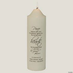 Buy ✔️ Personalized Memorial Wedding Candle 😉