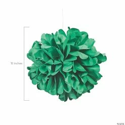 Hot Sale π₯ Hanging Tissue Paper Pom-Pom Decorations - 6 Pc. π 4 Hot Sale π₯ Hanging Tissue Paper Pom-Pom Decorations - 6 Pc. π -Candles & Votives Sales 15 green hanging tissue paper pom pom decorations 6 pc 13700811 a01