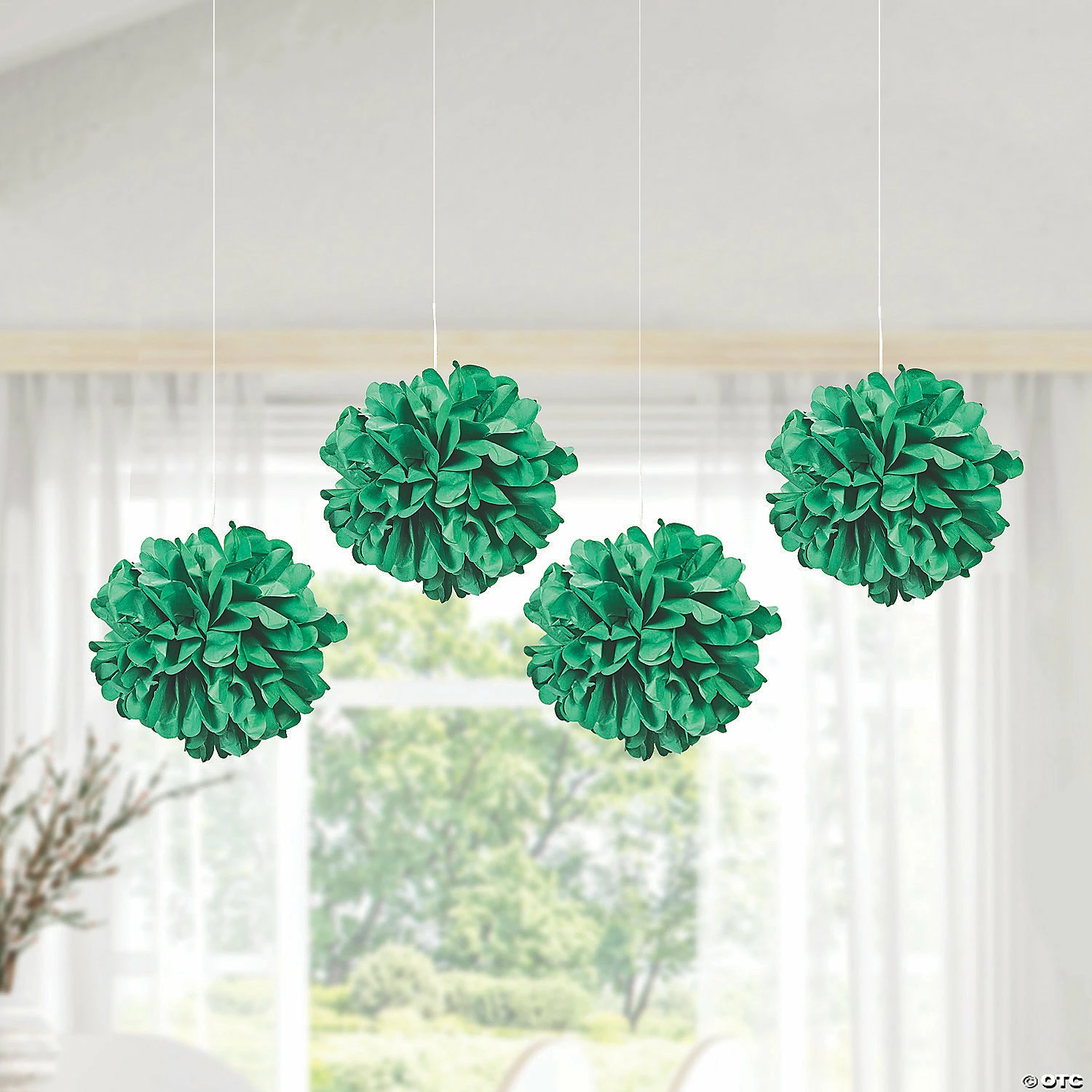 Hot Sale π₯ Hanging Tissue Paper Pom-Pom Decorations - 6 Pc. π 3 Hot Sale π₯ Hanging Tissue Paper Pom-Pom Decorations - 6 Pc. π - Image 3
