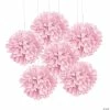 Coupon 🤩 Hanging Tissue Paper Pom-Pom Decorations - 6 Pc. ✨