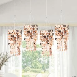 Flash Sale π Reflective Hanging Chandelier 𧨠5 Flash Sale π Reflective Hanging Chandelier 𧨠-Candles & Votives Sales 18 rose gold reflective hanging chandelier13826750 a02