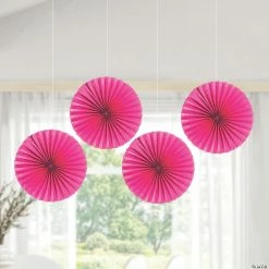 Coupon ❤️ Giant Hanging Paper Fans - 6 Pc. ✔️ 5 Coupon ❤️ Giant Hanging Paper Fans - 6 Pc. ✔️ -Candles & Votives Sales 30 giant pink hanging paper fans 6 pc 13829572 a02