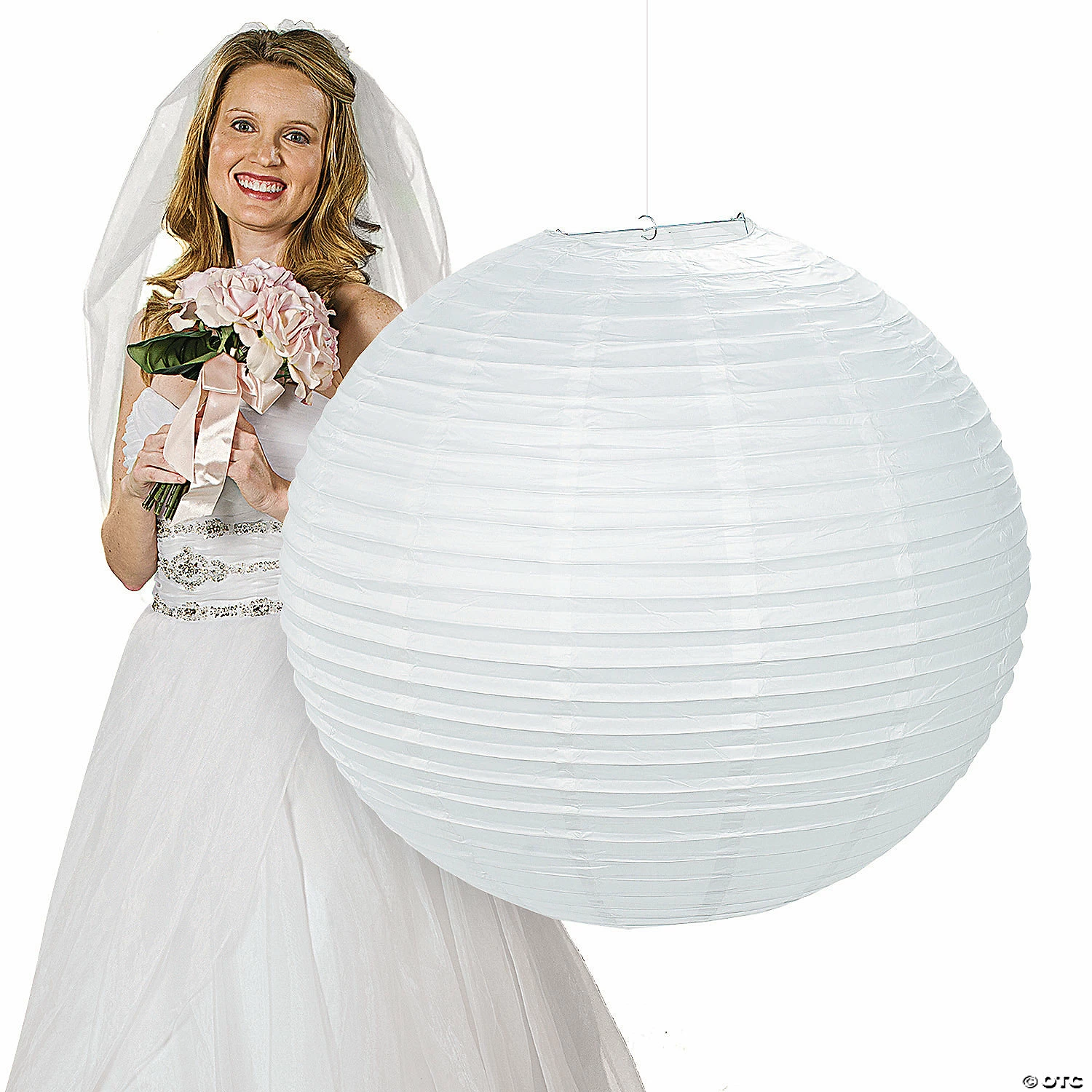 Buy π 30" Jumbo White Hanging Party Lantern - 1 Pc. π 1 Buy π 30" Jumbo White Hanging Party Lantern - 1 Pc. π