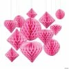 Brand new 🔔 Hanging Paper Honeycomb Decoration Assortment - 12 Pc. 🥰
