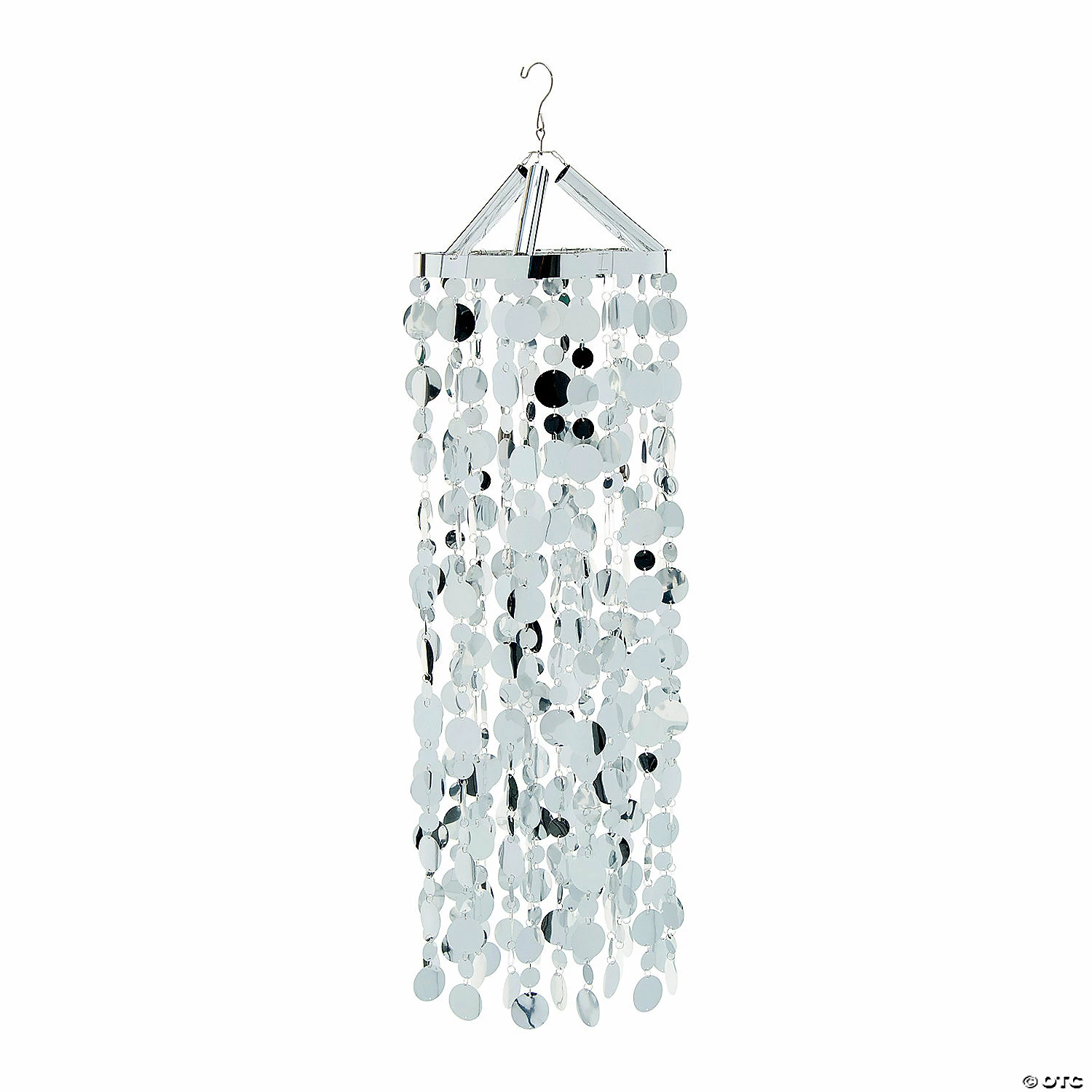 Cheap π 52" Silver Reflective Hanging Chandelier β€οΈ 1 Cheap π 52" Silver Reflective Hanging Chandelier β€οΈ