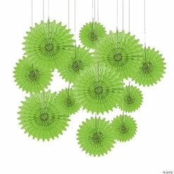 Hot Sale 🔥 Hanging Tissue Paper Fans - 12 Pc. 😉