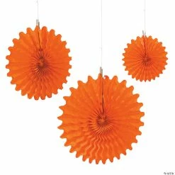 Cheapest 🤩 Hanging Tissue Paper Fans - 12 Pc. 🧨