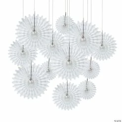 Best reviews of 🧨 Hanging Tissue Paper Fans - 12 Pc. 🔥