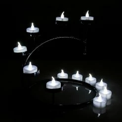 Best Sale 🥰 AGPtek 24pcs LED Tealight Candles with Timer Flamless Cool White 😍 -Candles & Votives Sales agptek 24pcs led tealight candles with timer flamless cool white14238722 a02NOWA