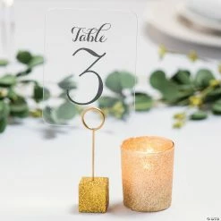 New 🎉 Gold Glitter Glass Votive Candle Holders with Battery-Operated Tea Light Candles - Makes 12 🎉 -Candles & Votives Sales gold glitter glass votive candle holders with battery operated tea light candles makes 1213941605 a02