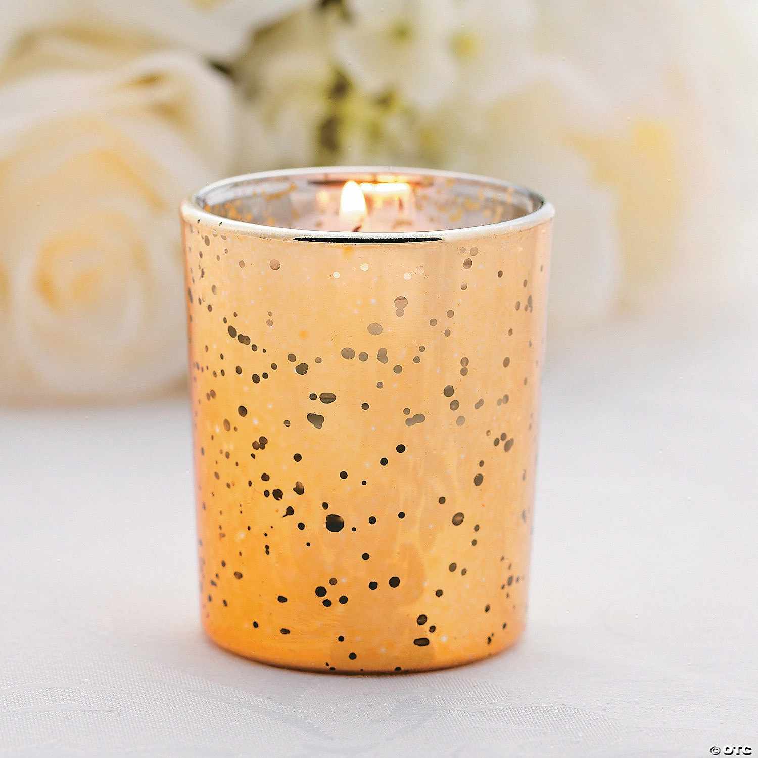 Promo π Mercury Glass Votive Candle Holders with Battery-Operated Candles - 24 Pc. π 3 Promo π Mercury Glass Votive Candle Holders with Battery-Operated Candles - 24 Pc. π - Image 3