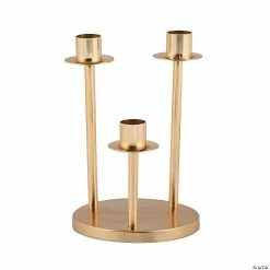 Flash Sale π€© Gold Three-Arm Candelabra π―