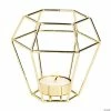 Best deal 😀 Gold Wire Geometric Tea Light Candle Holders - 3 Pc. 👏