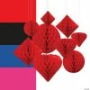 Brand new ✨ Hanging Paper Honeycomb Decoration Assortment - 12 Pc. 💯
