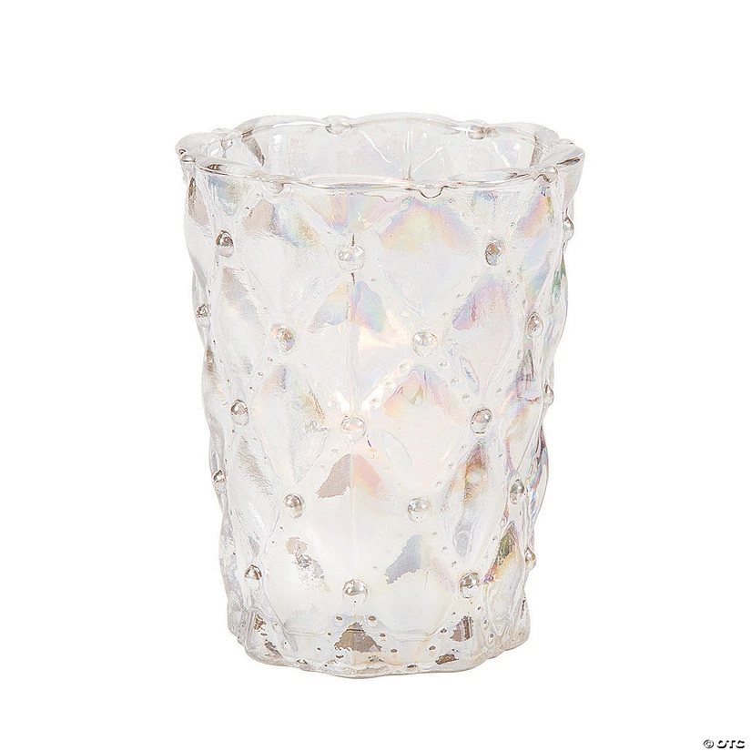 New β€οΈ Iridescent Decorative Votive Candle Holders - 6 Pc. π― 1 New β€οΈ Iridescent Decorative Votive Candle Holders - 6 Pc. π―
