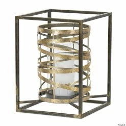 Best deal ✨ Melrose International Black and Gold Candle Holder, 13 Inches 🧨