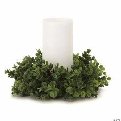 Flash Sale ✔️ Melrose International Eucalyptus Candle Ring (Set of 6) 😀