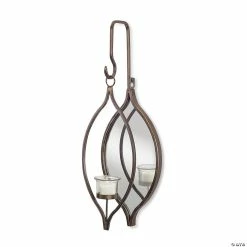 Best deal 🌟 Melrose International Hanging Votive Holder with Accent Mirror ⌛