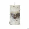 Outlet 🛒 Melrose International LED Birch 7 Inch Candle with Remote ✔️