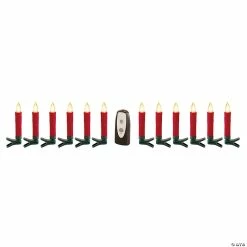 Hot Sale 🔥 Melrose International LED Clip On Taper Candle (Set of 24) ⭐