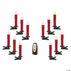 Budget 😀 Melrose International LED Clip On Taper Candle (Set of 24) 🌟