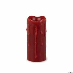 Brand new 😉 Melrose International LED Red Drip Pillar Candle with Remote and Timer ⭐