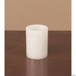 Wholesale 🎁 Melrose International LED White Wax Short Pillar Candle (Set of 6) 🎉