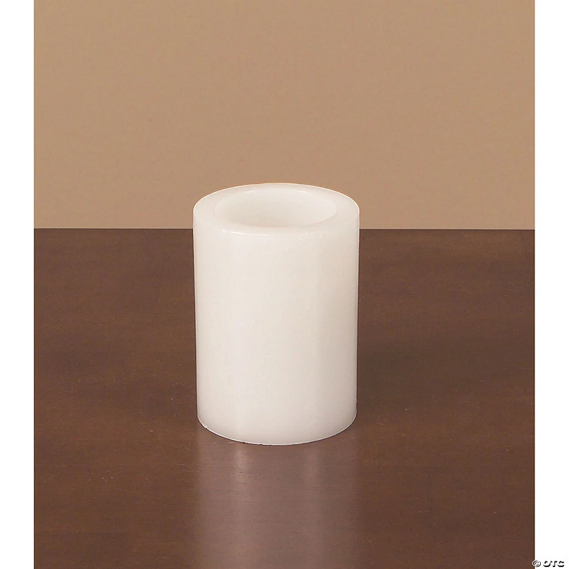 Wholesale π Melrose International LED White Wax Short Pillar Candle (Set of 6) π 1 Wholesale π Melrose International LED White Wax Short Pillar Candle (Set of 6) π