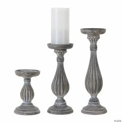 Coupon ⌛ Melrose International Traditional Candle Holder (Set of 3) 😀
