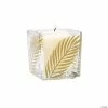 Best reviews of 🛒 Palm Leaf Square Votive Candle Holders - 6 Pc. 👍
