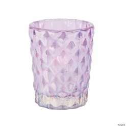 Brand new 🧨 Purple Diamond Texture Votive Candle Holders - 6 Pc. 🎉