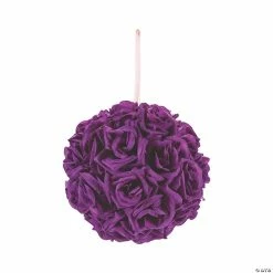Best Sale 😀 Purple Kissing Ball 👏
