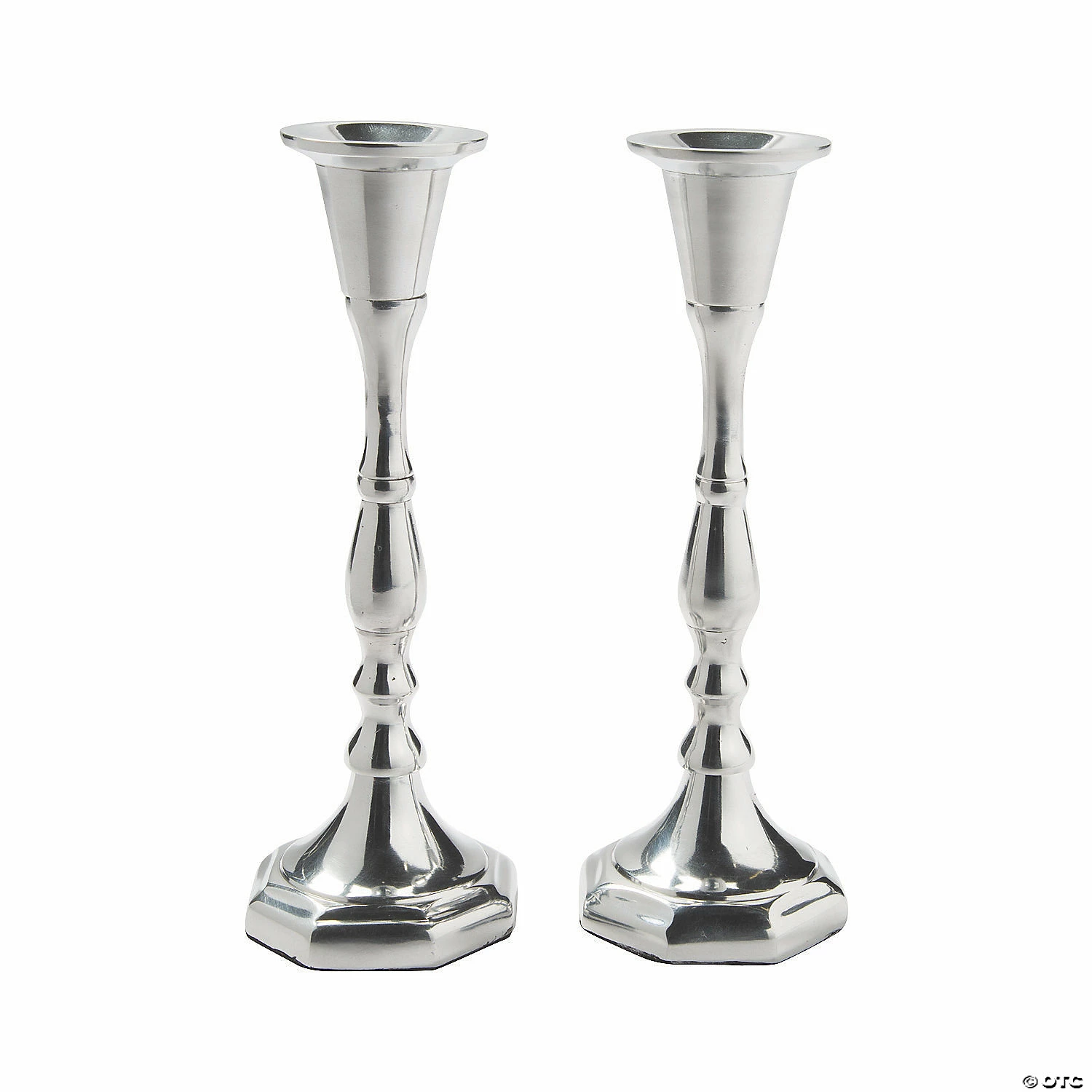 Deals π Silver Candle Holder Set - 2 Pc. 𧨠1 Deals π Silver Candle Holder Set - 2 Pc. π§¨