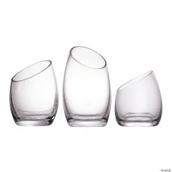 Coupon 🥰 Slanted Votive Candle Holders - 3 Pc. ⭐