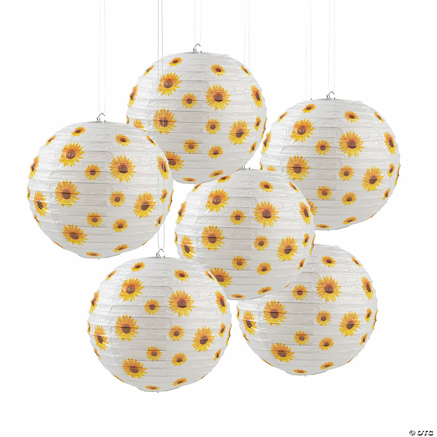 Deals 🔔 Sunflower Hanging Paper Lanterns - 6 Pc. 🔔 1 Deals 🔔 Sunflower Hanging Paper Lanterns - 6 Pc. 🔔