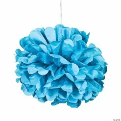 Budget 🧨 Hanging Tissue Paper Pom-Pom Decorations - 6 Pc. 👍