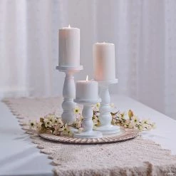 Brand new β€οΈ White Candle Holder Set - 3 Pc. π 6 Brand new β€οΈ White Candle Holder Set - 3 Pc. π -Candles & Votives Sales white candle holder set 3 pc 13751867 a02