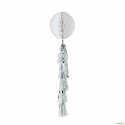 Coupon 🔥 White Tasseled Honeycomb Decoration ⭐